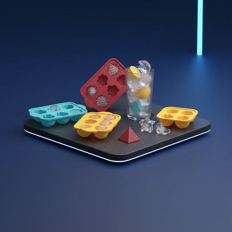 Силиконовые формы для льда