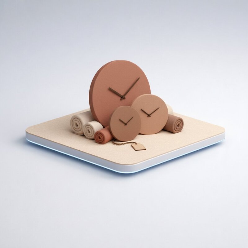 Минималистичные настенные часы