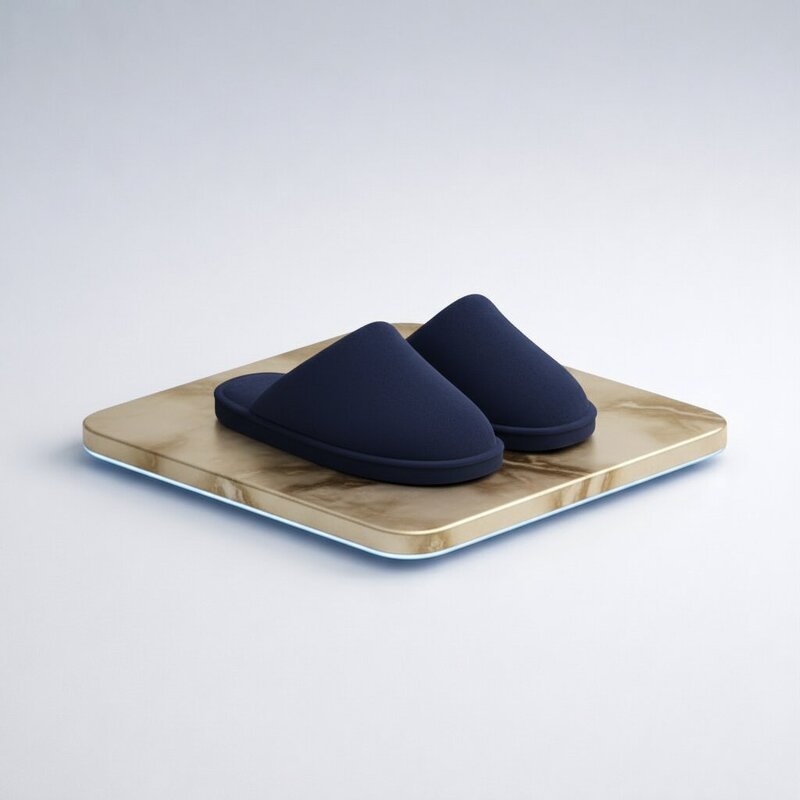 Мягкие тапочки из памяти