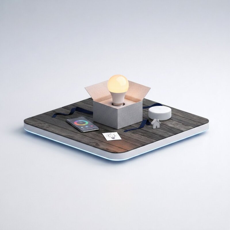 Smart Wi-Fi Light Bulb