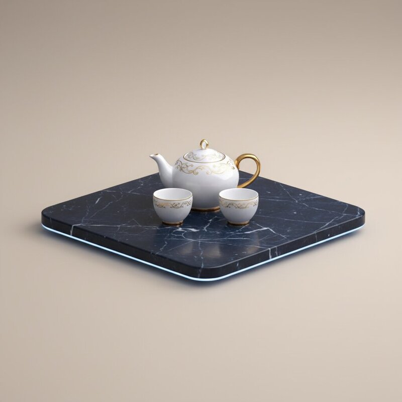 Керамический сервиз для чая