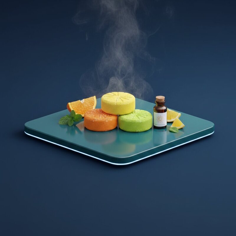 Shower Bomb with Citrus Aroma