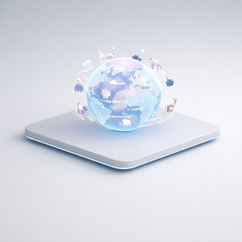 Интерактивный AR-глобус