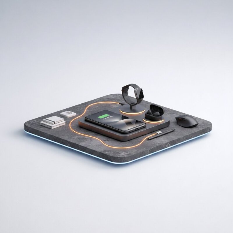 3-in-1 Wireless Charging Station