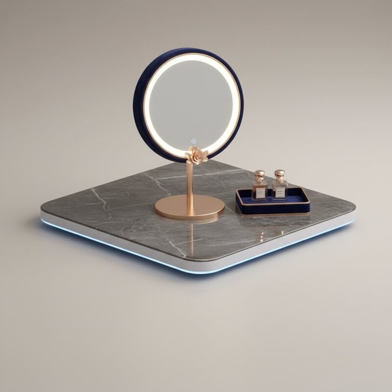 Элегантное зеркало для макияжа