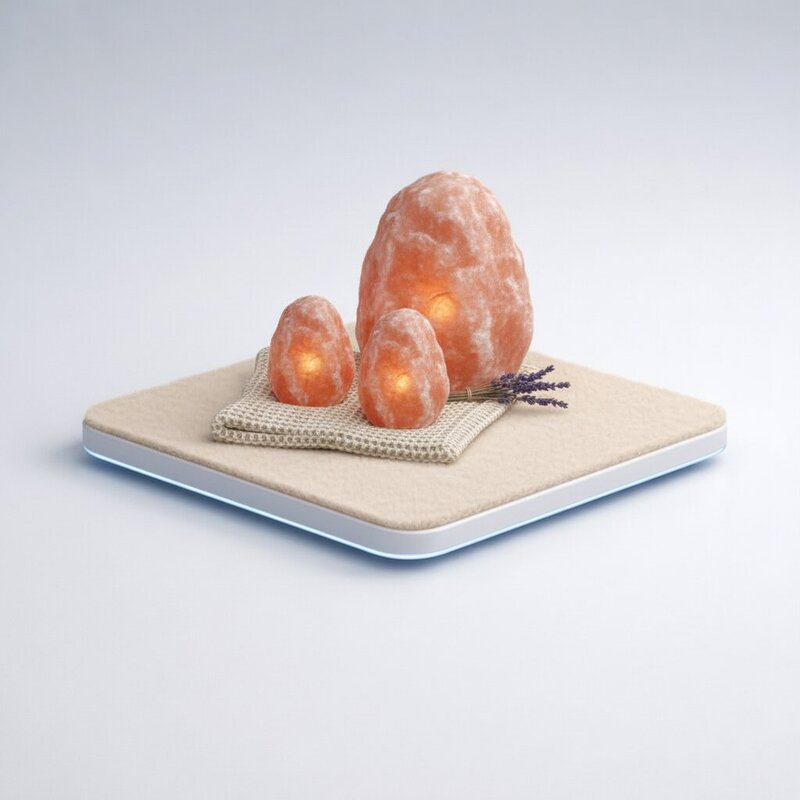 Set de Lámparas de Sal del Himalaya