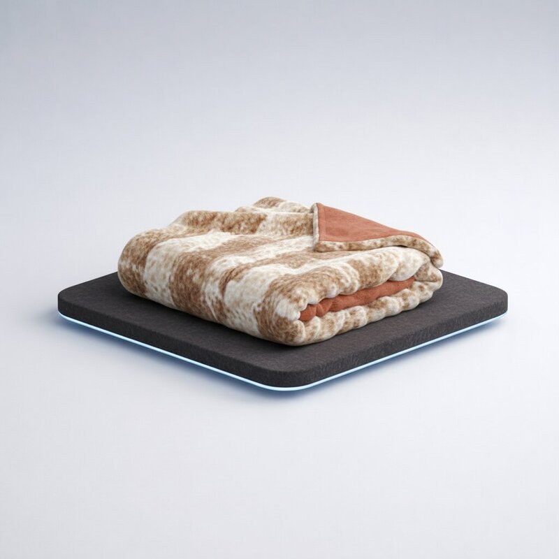 Faux Fur Plush Throw Blanket