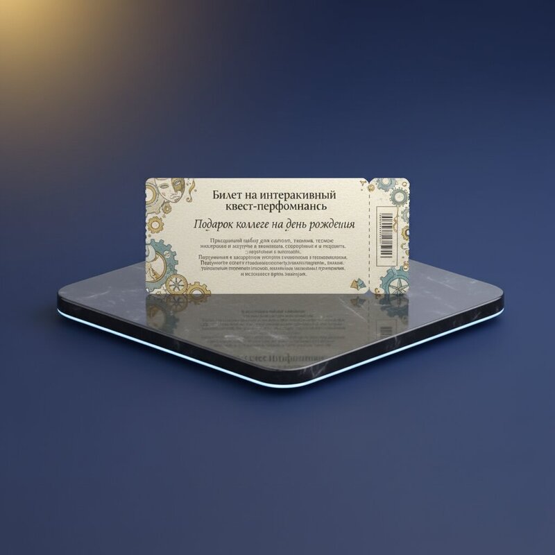 Билет на интерактивный квест-перформанс