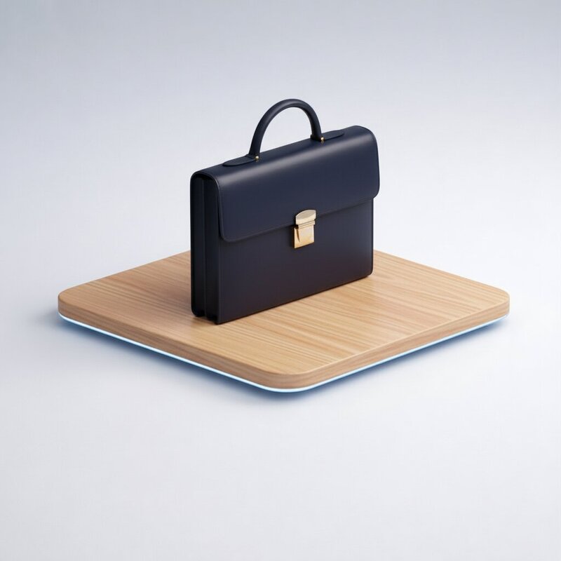 Портфель из высококачественной кожи