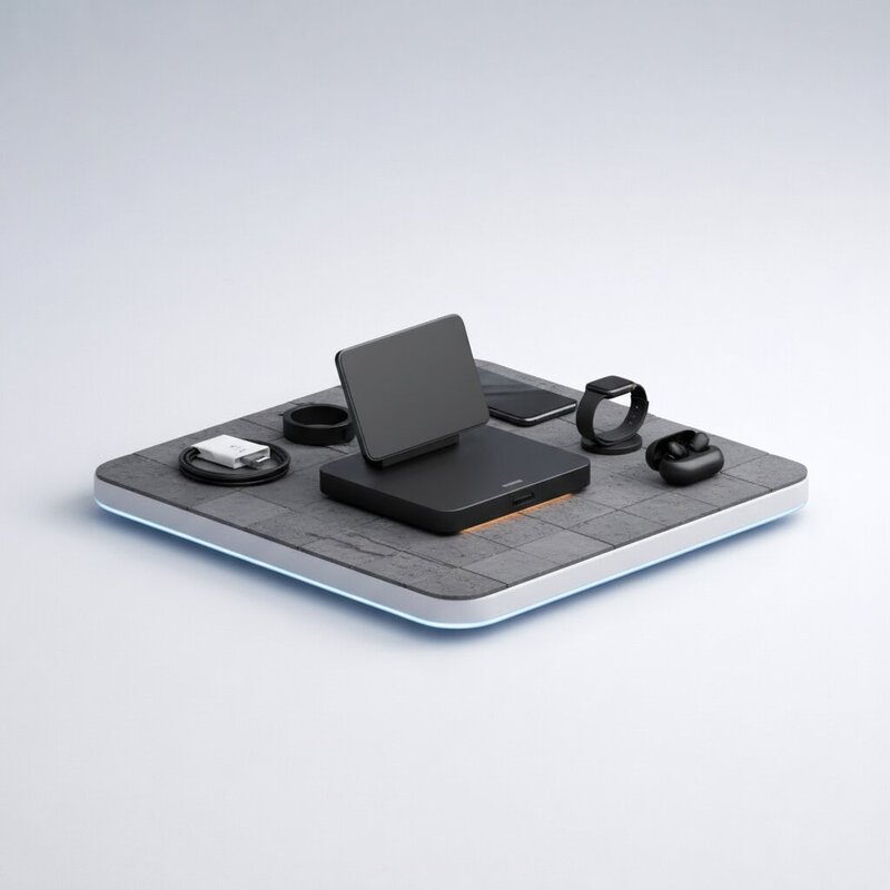 Wireless charging station