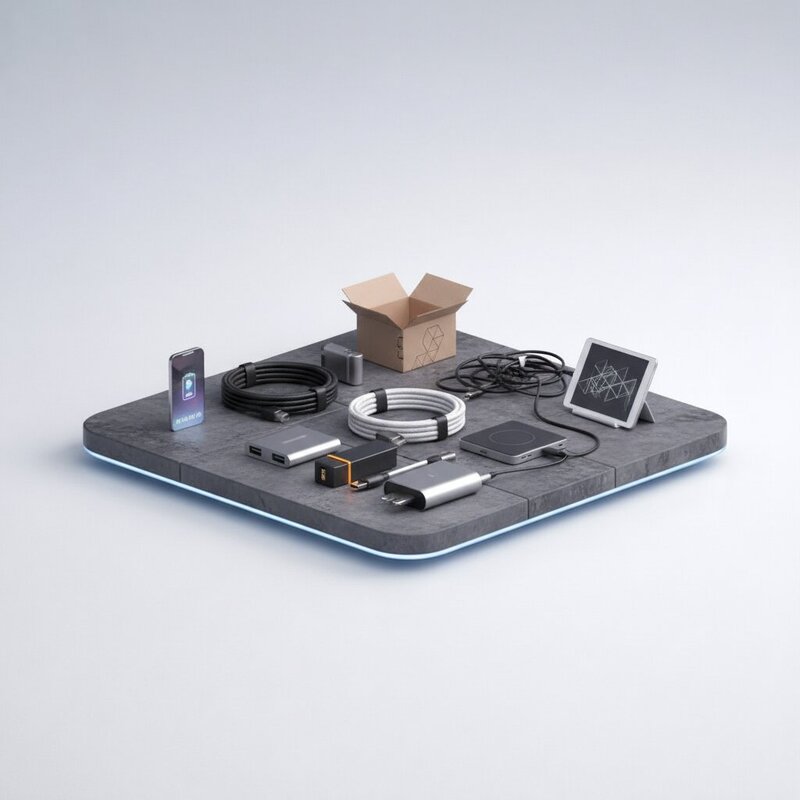 Cable and adapter set