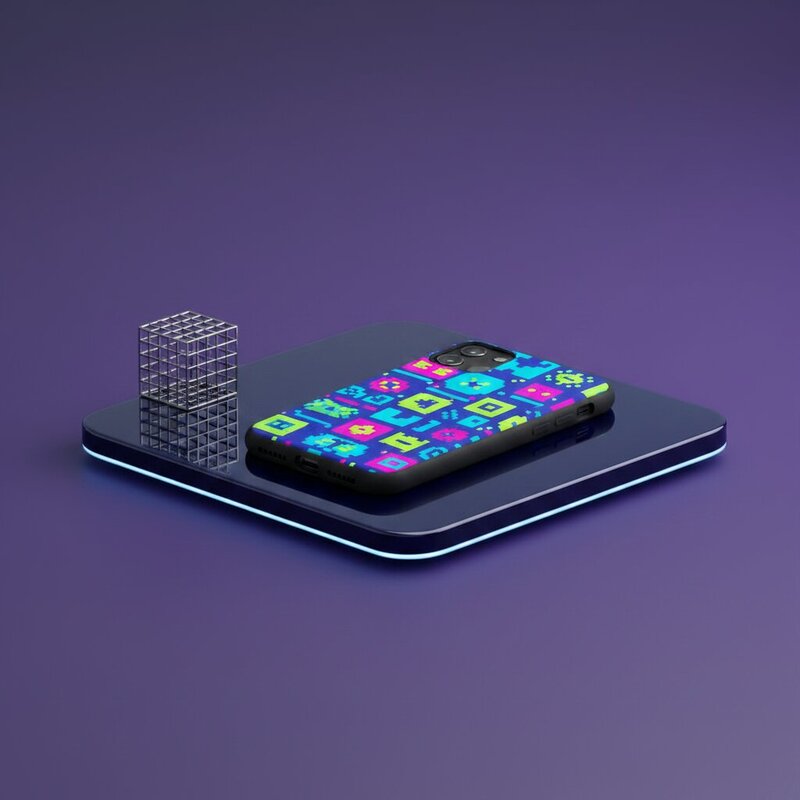 Funda para móvil estilo Pixel Art