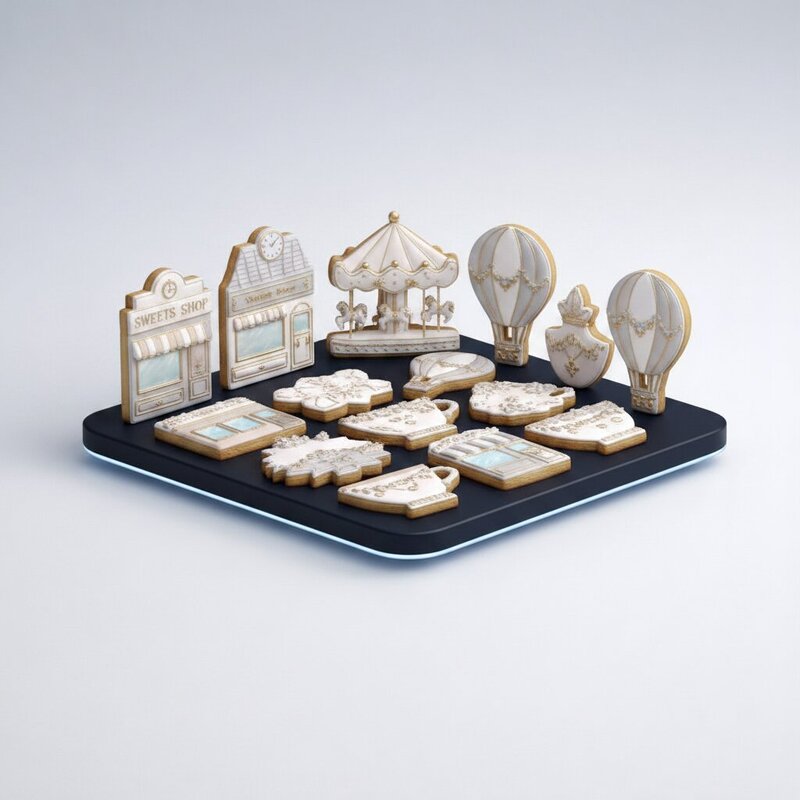 Caja de Galletas Decoradas