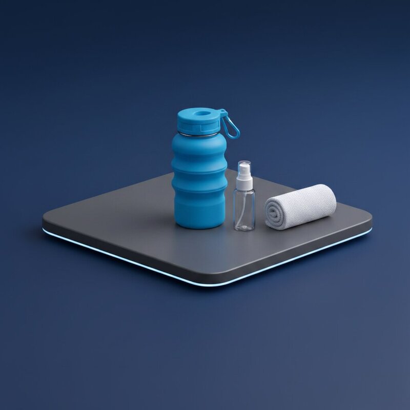 Botella de Agua Plegable de Silicona