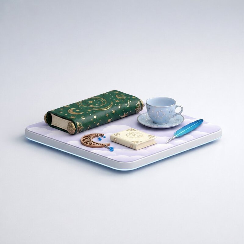 Leather-Covered Book Weight