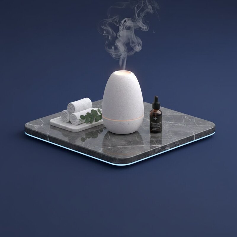 Difusor de Aroma Inteligente con Función Humidificadora