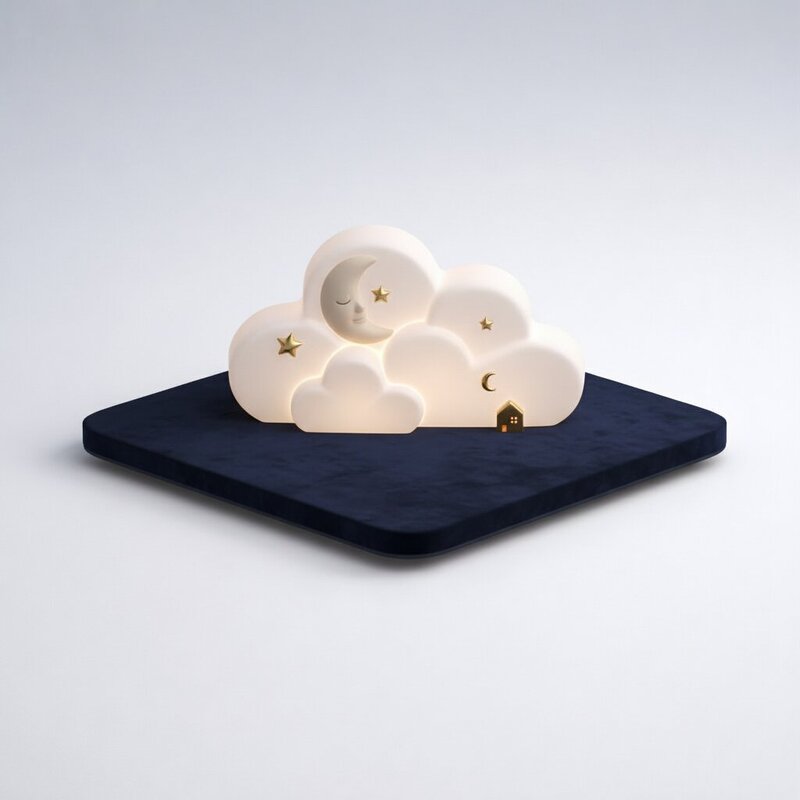 Designer LED Sculpture Lamp