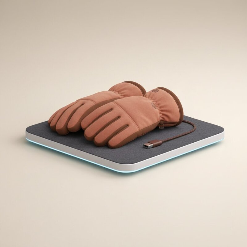 Теплые перчатки с подогревом