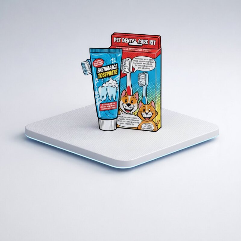 Kit de Cuidado Dental para Mascotas