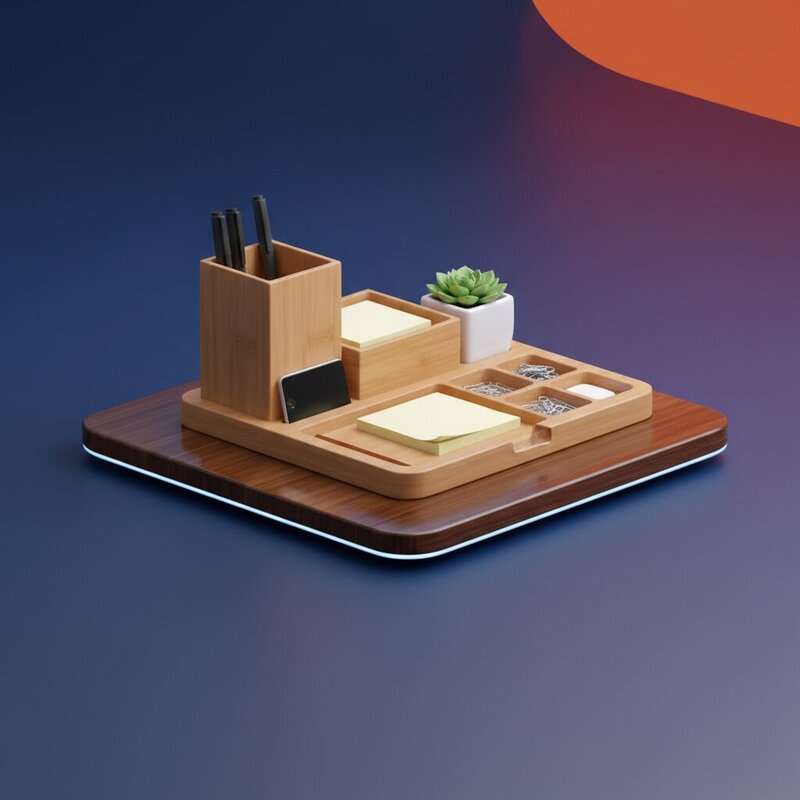 Desktop Stationery Organizer