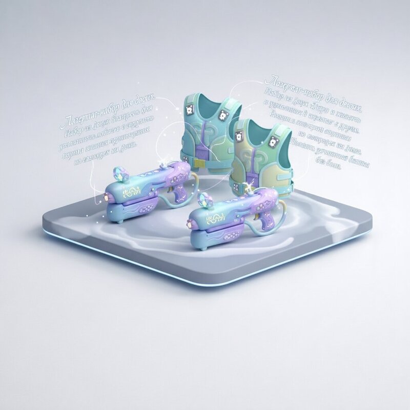 Set de Láser Tag para Dos Jugadores