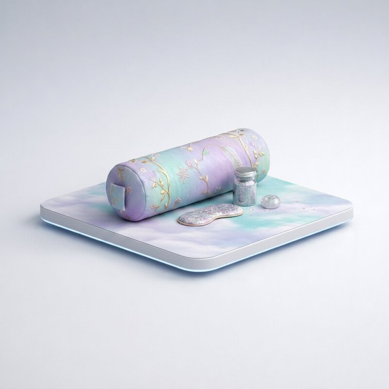 Bolster de Yoga para Relajación Profunda
