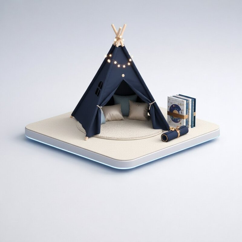 Premium Play and Reading Tent