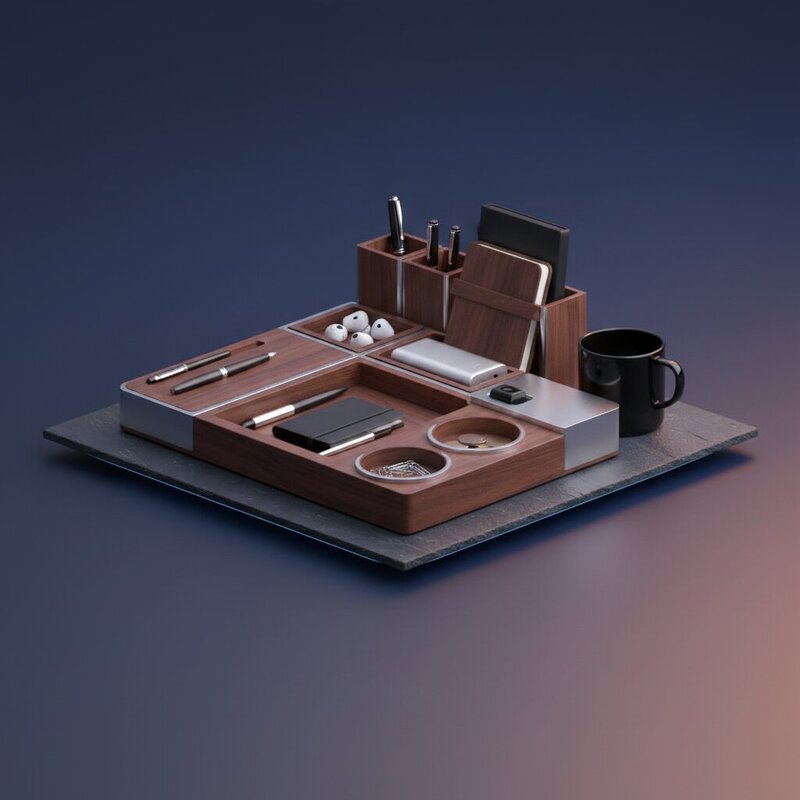 Organizador Modular Premium para Escritorio