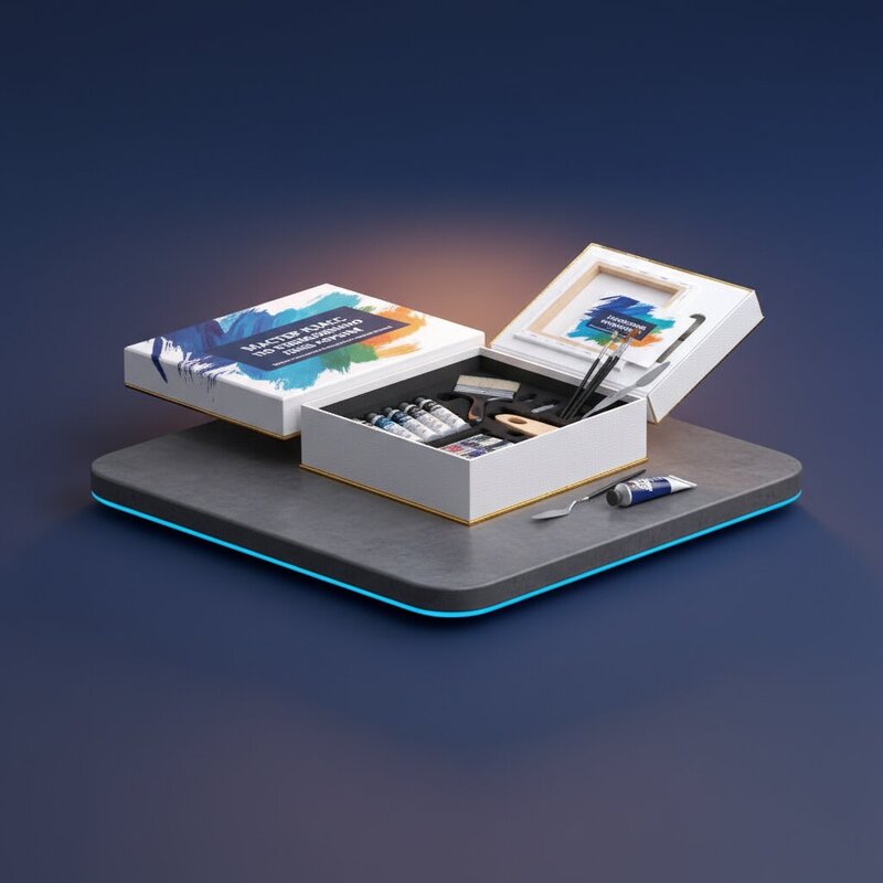 Мастер-класс по рисованию акрилом