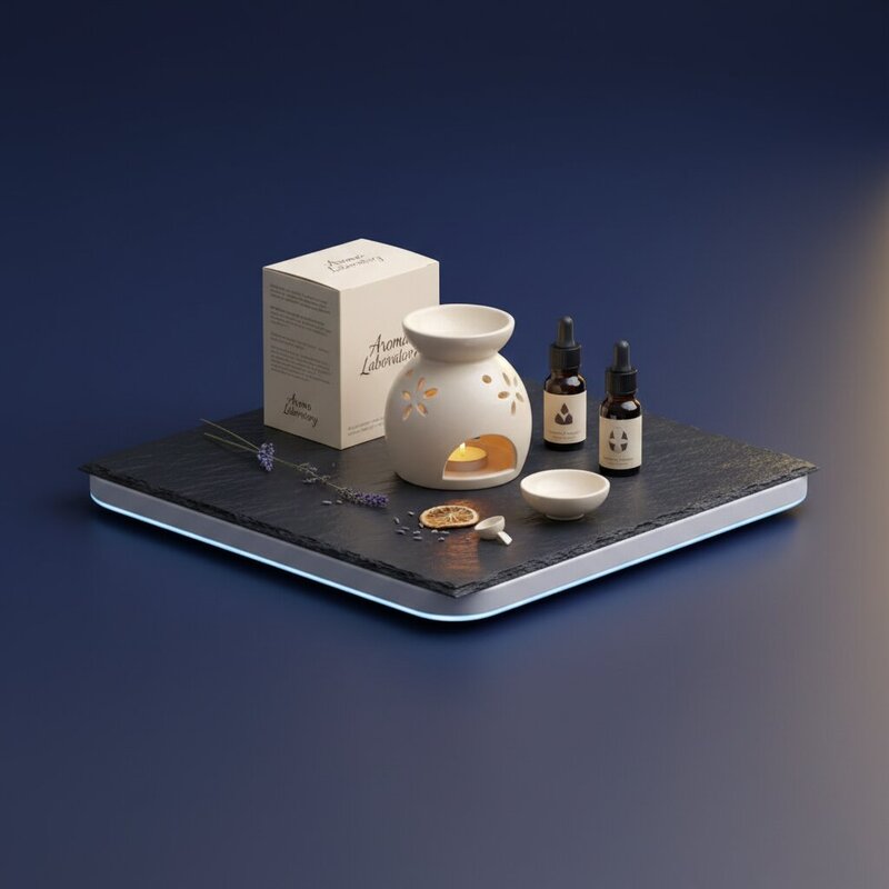 Ceramic Oil Aroma Lamp
