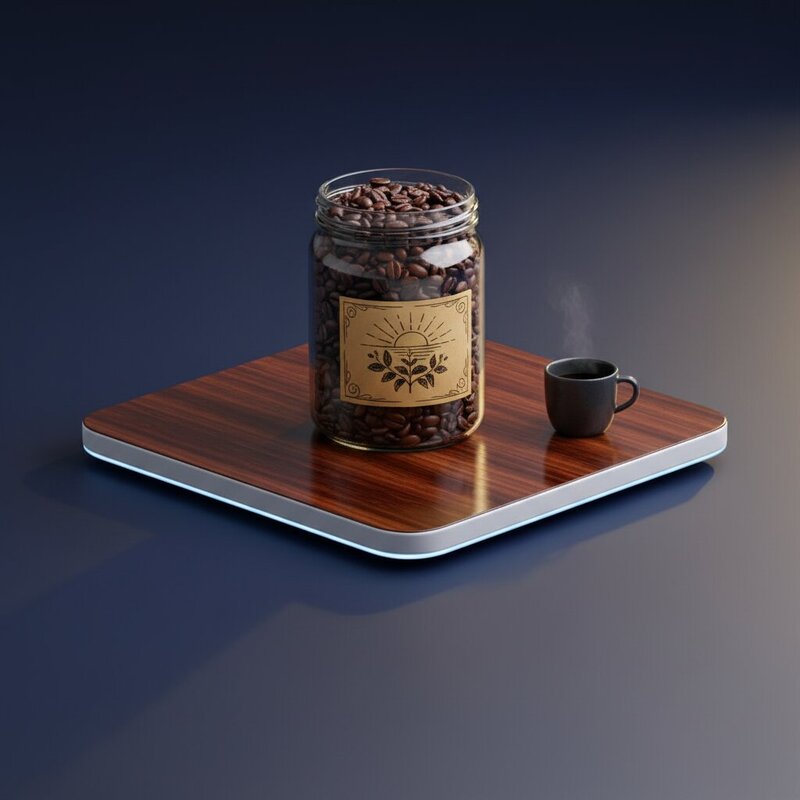 Premium Whole Bean Coffee "Morning Rise"