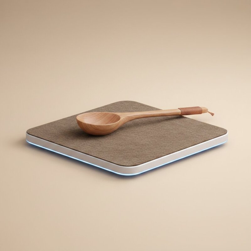 Cuchara Dosificadora de Té de Madera