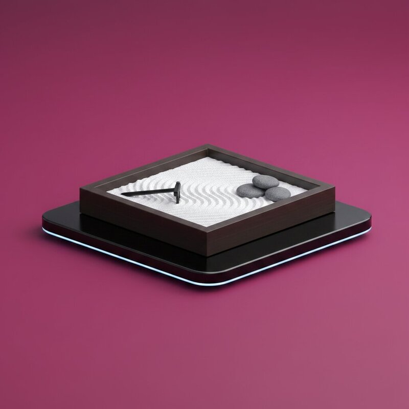 Miniature Desk Zen Garden