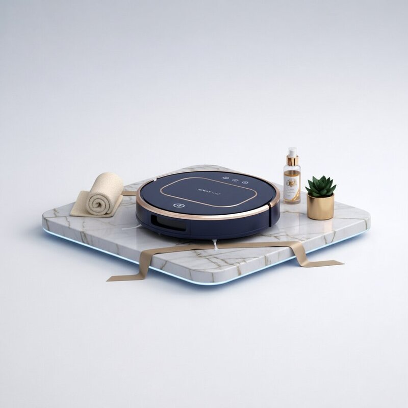 Робот-пылесос с функцией влажной уборки