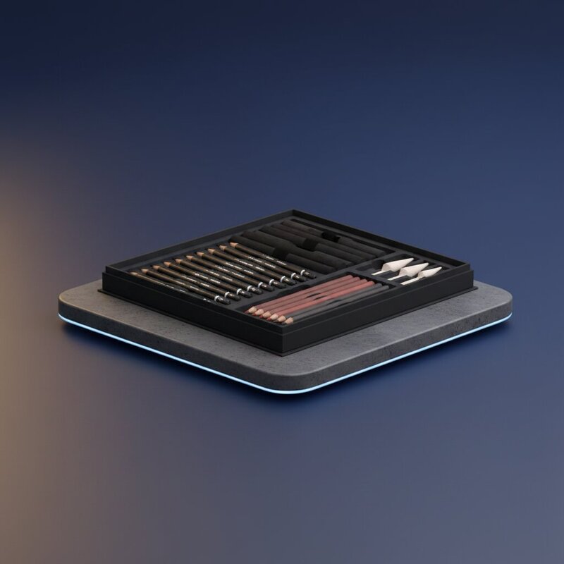 Professional Drawing Set