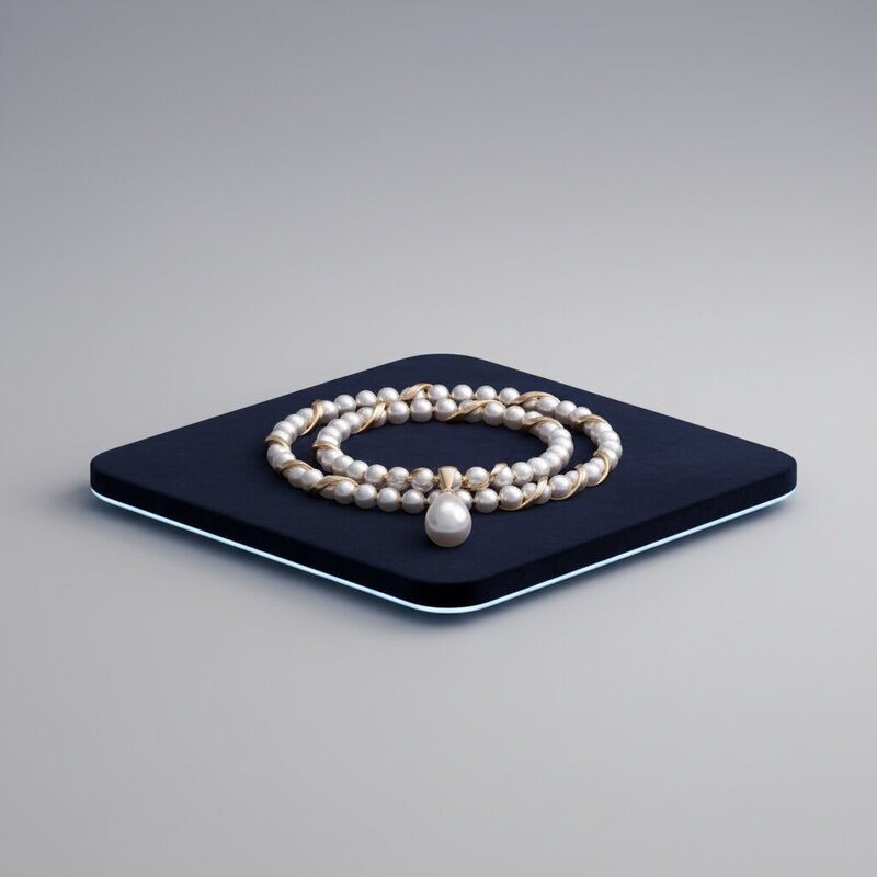 Изящное ювелирное колье