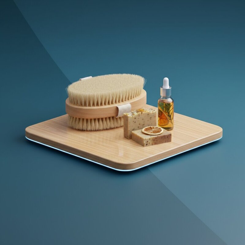 Dry Body Massage Brush
