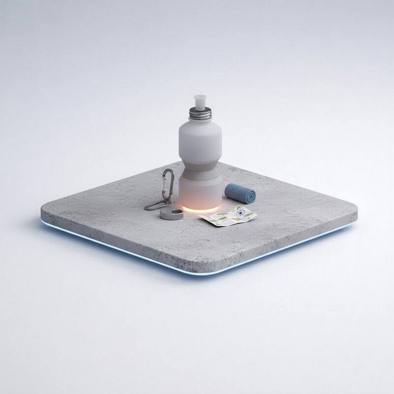 Collapsible water bottle