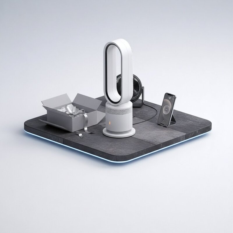 Настольный вентилятор