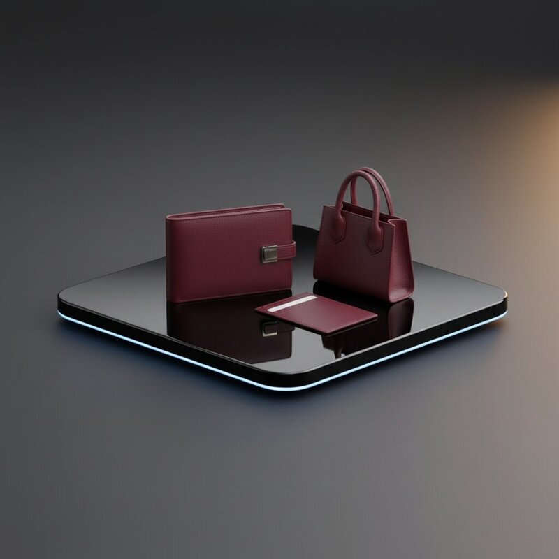 Elegant leather wallet