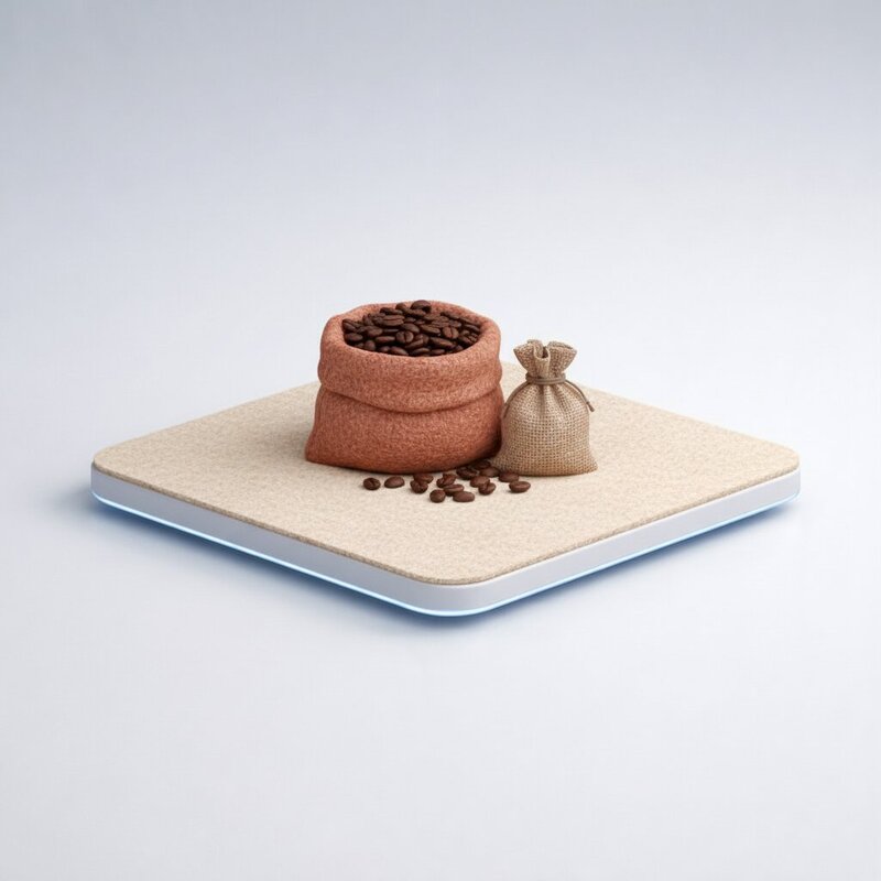 Пакет кофейных зерен