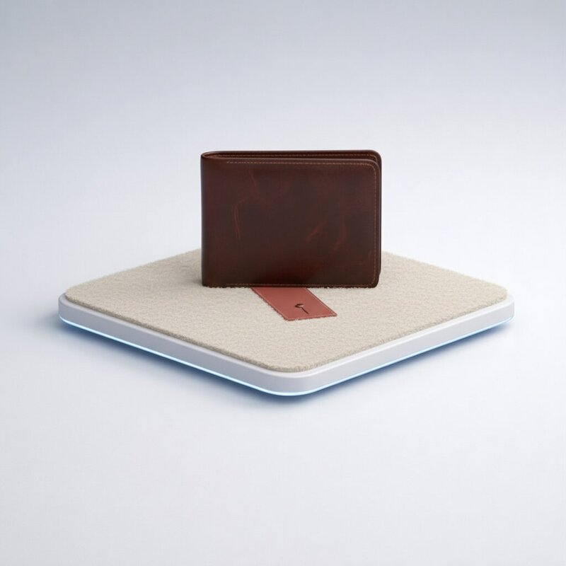 Кожаный портмоне