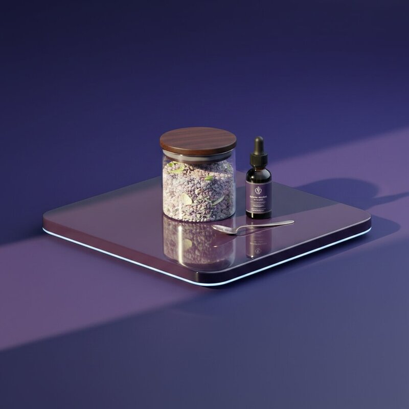 Sal de Baño Mineral con Aceites Esenciales