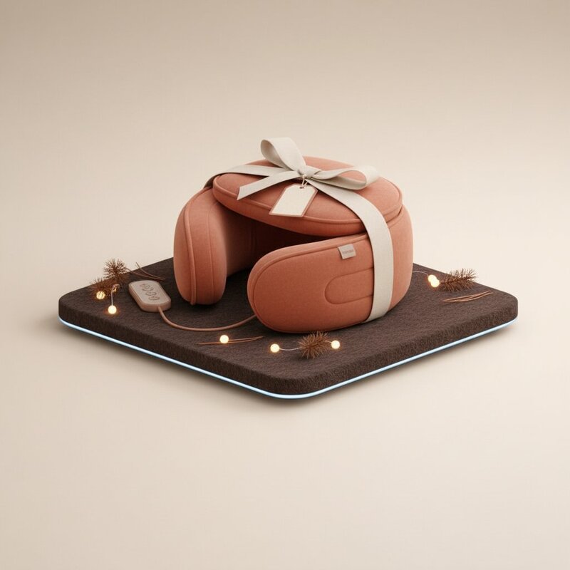 Masajeador Portátil para Cuello y Hombros