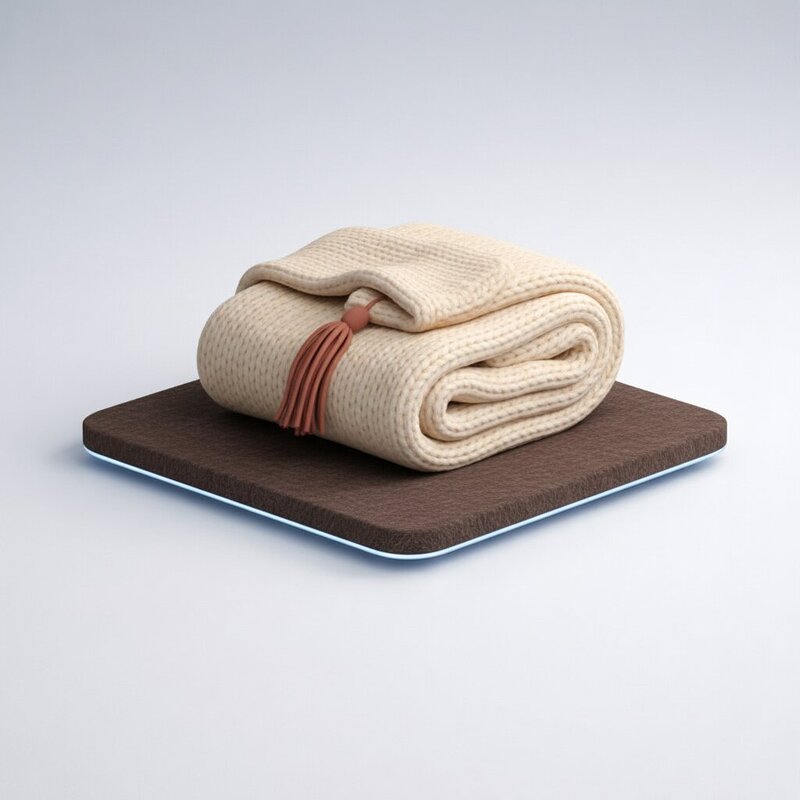 Bufanda de Cachemir de Punto Grueso