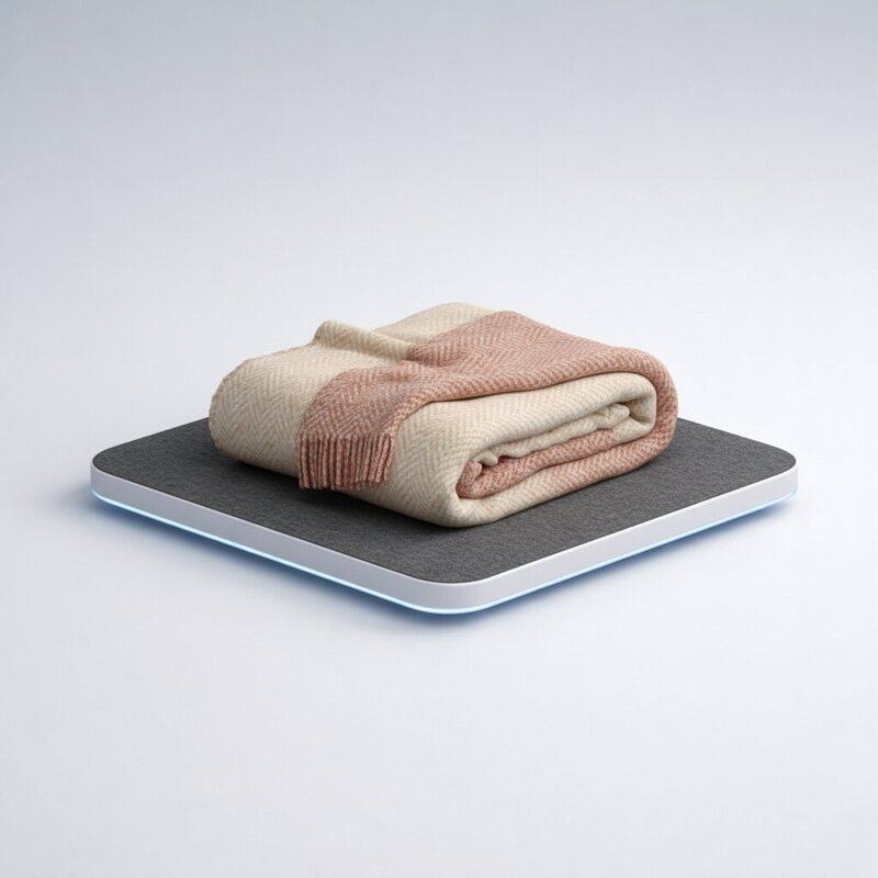 Теплый плед из кашемира