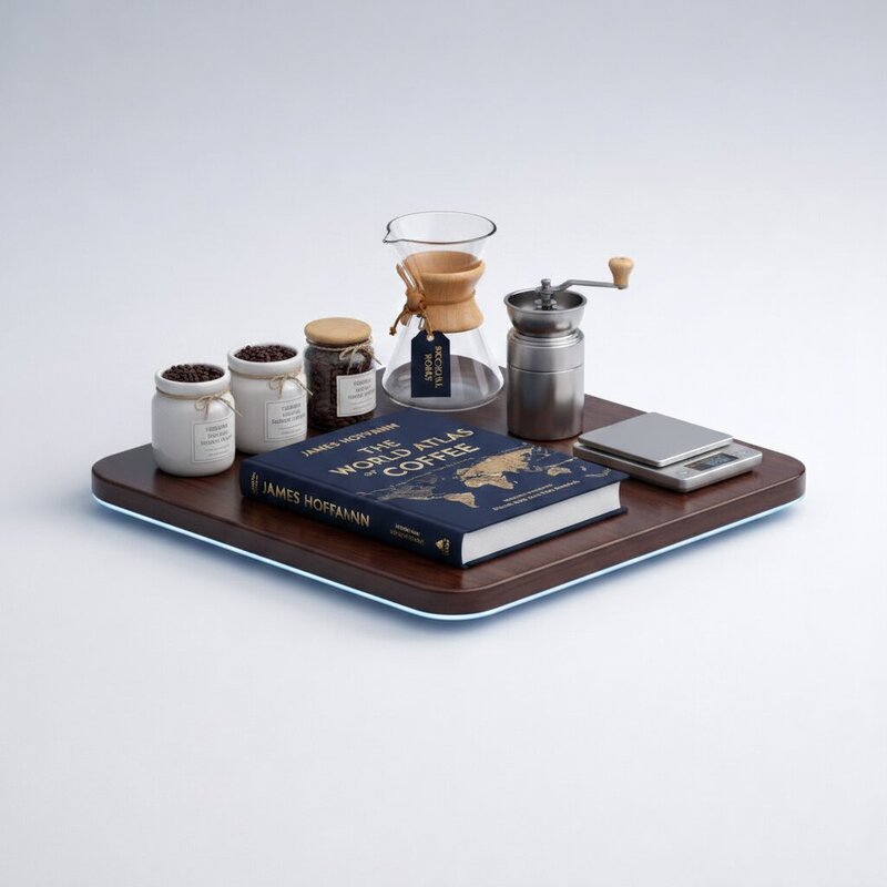 Libro 'El Atlas Mundial del Café' de James Hoffmann