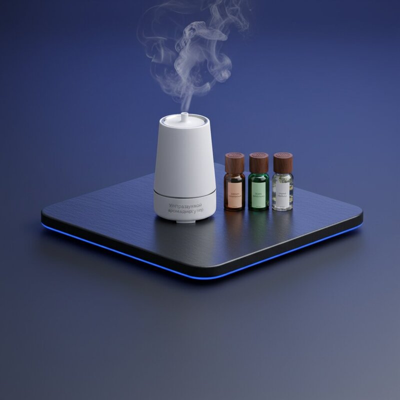 Ультразвуковой аромадиффузор с набором масел