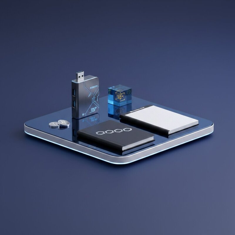 Mini USB Hub (3 Ports)