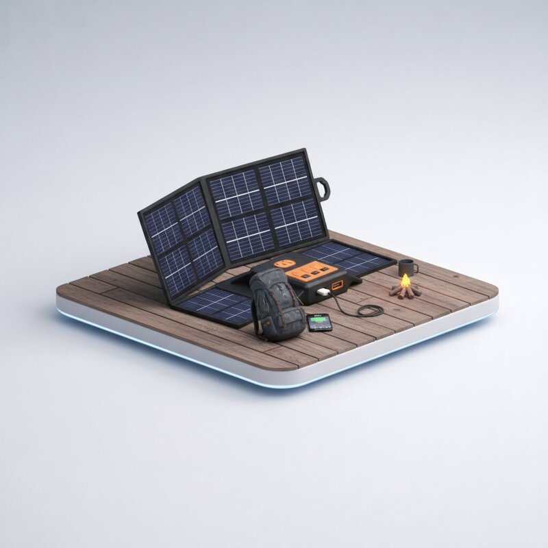 Портативная солнечная панель